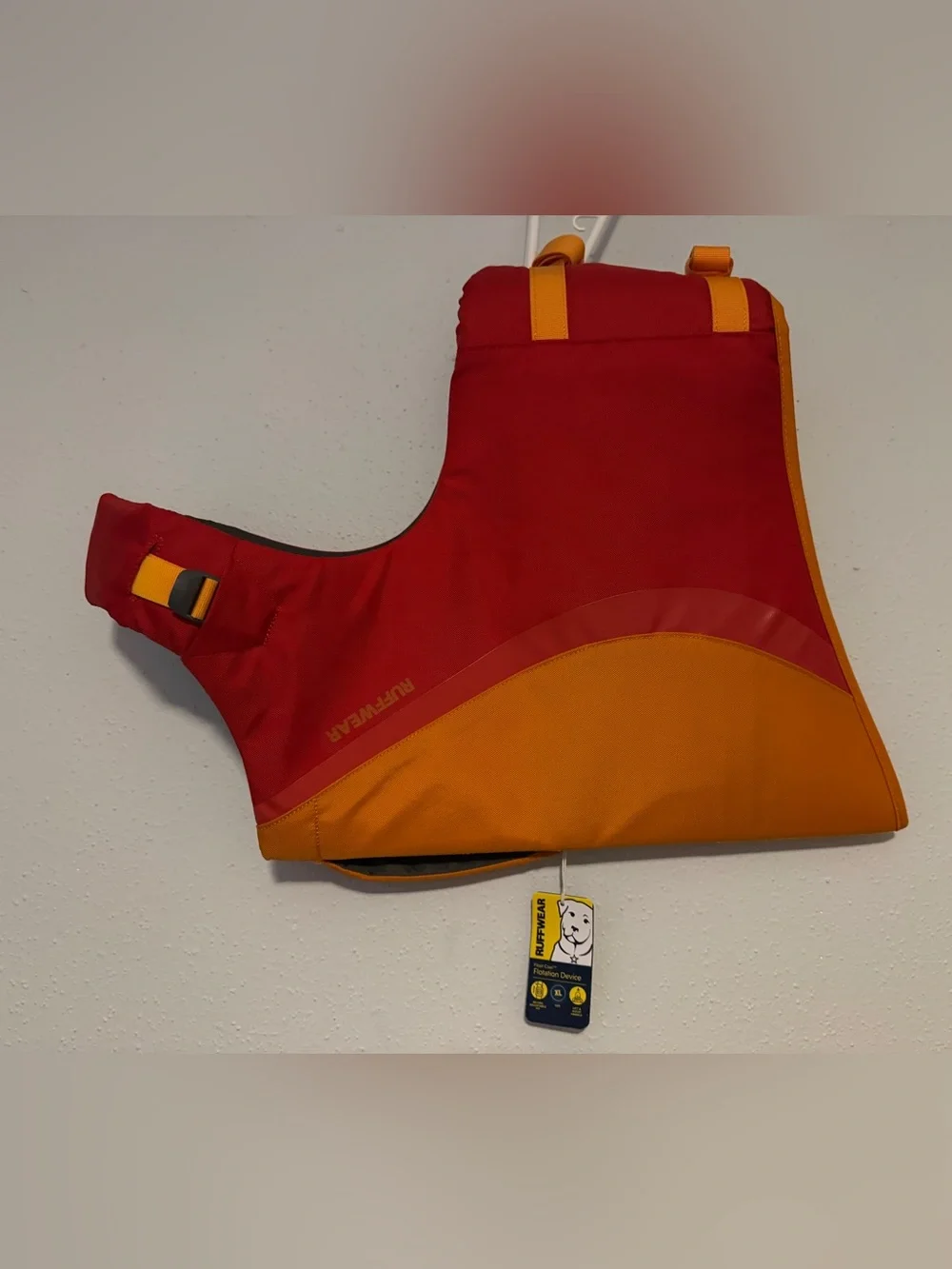 Ruffwear Float Coat Red and Orange Dog Flotation Device Size XL Extra Large